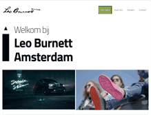 Tablet Screenshot of leoburnett.nl