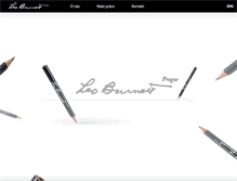 Tablet Screenshot of leoburnett.cz